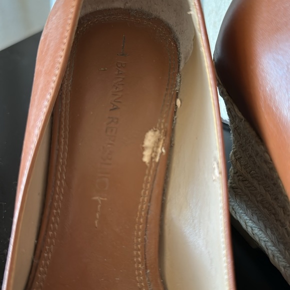 Banana Republic Women’s Brand Wedge Sandals - Size 6M - Picture 7 of 7